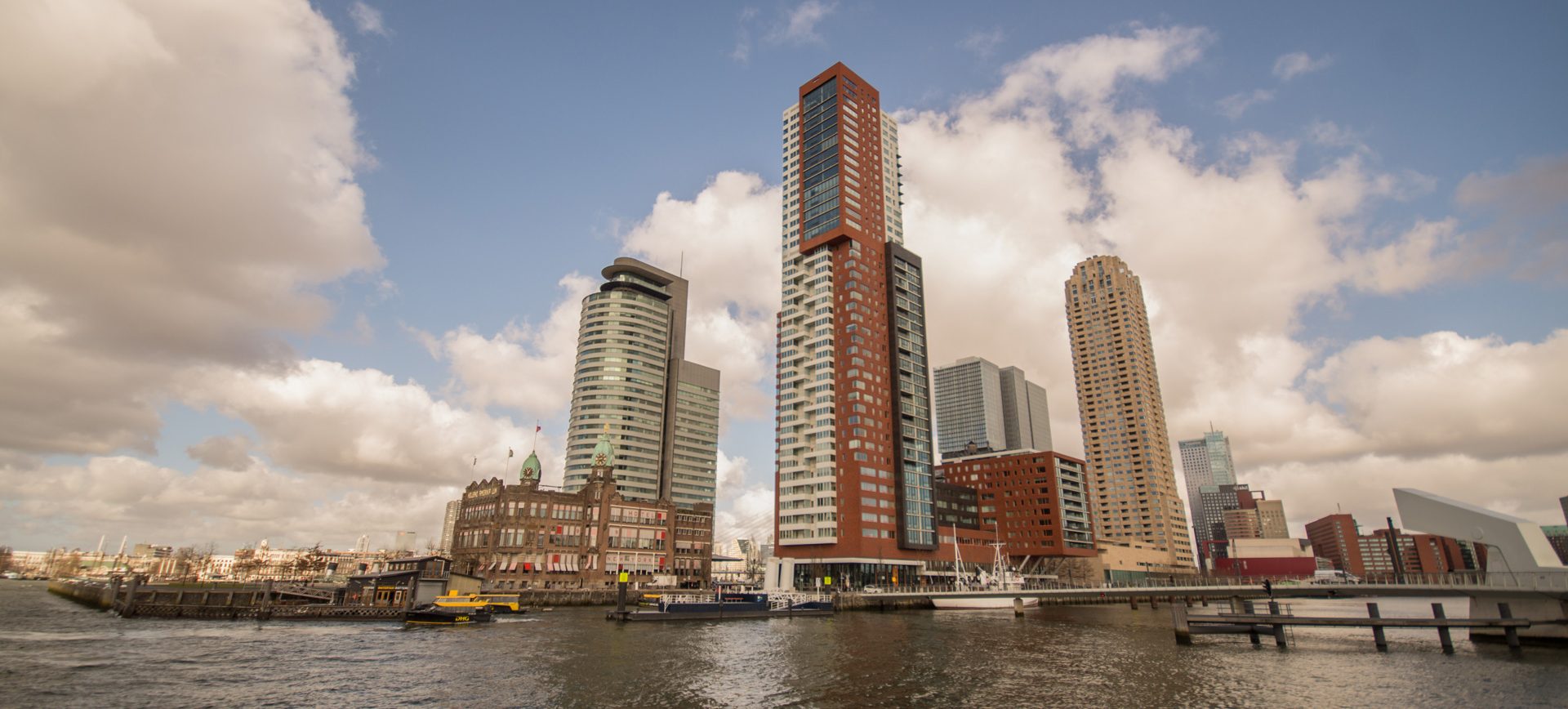 city-sky-water-building